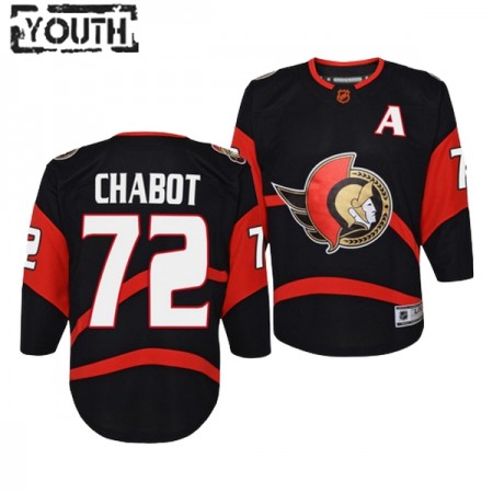 Ottawa Senators Thomas Chabot 72 Adidas 2022-23 Reverse Retro 2.0 Schwarz Trikot Authentic - Kinder Ottawa Senators Thomas Chabot 72 Adidas 2022-23 Reverse Retro 2.0 Schwarz Trikot Authentic - Kinder